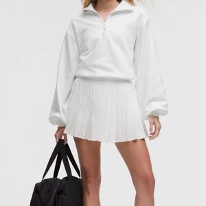 Lululemon Cotton Terry Tennis Half Zip